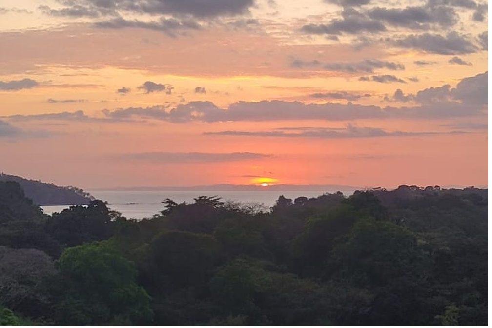 Sunset over the Pacific from Santa Catalina, Veraguas, Panama